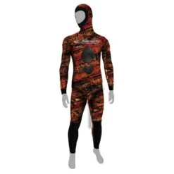 Combinaison Chasse Homme Camo Epsealon Red Fusion 1,5mm