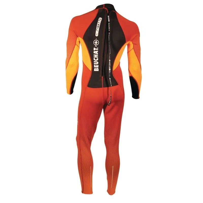 Combinaison Homme Beuchat By Watts Orange 3mm 2 Combinaison Homme Beuchat By Watts Orange 3mm – Image 2