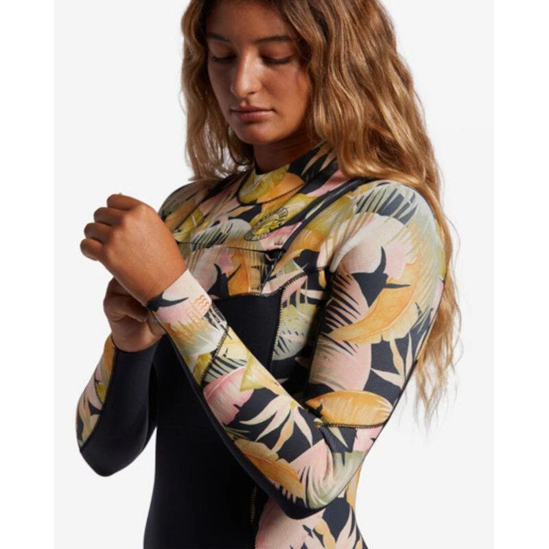 Combinaison Surf Femme Billabong Salty Dayz FrontZip 4/3mm 2 Combinaison Surf Femme Billabong Salty Dayz FrontZip 4/3mm â Image 2