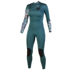 Combinaison Surf Femme Soöruz Divine FrontZip 5/4/3mm Bleu -BEUCHAT Soldes Boutique combinaison surf femme sooruz divine frontzip 5 4 3mm bleu 3