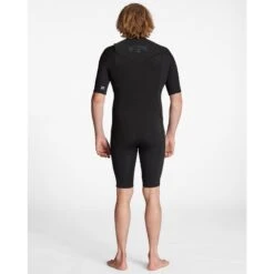 Billabong Shorty Surf Homme Absolute FrontZip Noire 2/2mm 2023 -BEUCHAT Soldes Boutique combinaison surf homme absolute backzip noire 32mm 6