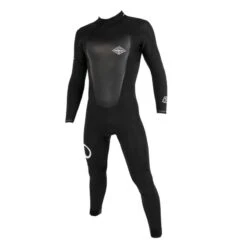 Combinaison Surf Homme Soorüz BackZip Fighter Noir 5/4/3mm 2023