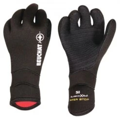 Gants Plongée Noir Beuchat Sirocco Elite Smooths Seals 5mm