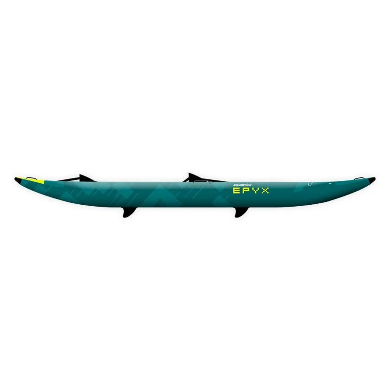 Kayak Gonflable Aquadesign EPYX 380 Bleu/Jaune 2 Places 2 Kayak Gonflable Aquadesign EPYX 380 Bleu/Jaune 2 Places – Image 2