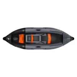 Kayak Gonflable Aquadesign KOLOA X'PERIENCE 305 Noir/Gris/Orange 1 Place -BEUCHAT Soldes Boutique kayak gonflable aquadesign koloa x perience 305 noir gris orange 1 place 5