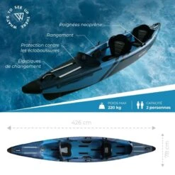 BEUCHAT Soldes Boutique 9 BEUCHAT Soldes Boutique -BEUCHAT Soldes Boutique kayak gonflable dropstitch wattsup torpedo 2 places 1