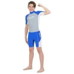 Lycra MC Seac Evo Enfant Bleu 6 Lycra MC Seac Evo Enfant Bleu -BEUCHAT Soldes Boutique lycra mc seac evo enfant bleu 2