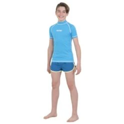 Lycra MC Seac T-Sun Garçon Bleu Clair -BEUCHAT Soldes Boutique lycra mc seac t sun garcon bleu clair 2