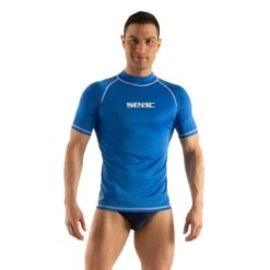 Lycra MC Seac T-Sun Homme Bleu