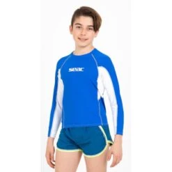 Lycra ML Seac Evo Enfant Bleu -BEUCHAT Soldes Boutique lycra ml seac evo enfant bleu 2
