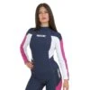 Lycra ML Seac Evo Femme Bleu/Rose