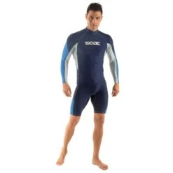 Lycra ML Seac Evo Homme Bleu -BEUCHAT Soldes Boutique lycra ml seac evo homme bleu 3