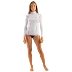 Lycra ML Seac T-Sun Femme Blanc -BEUCHAT Soldes Boutique lycra ml seac t sun femme blanc 3