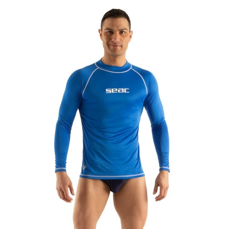 Lycra ML Seac T-Sun Homme Bleu 1 Lycra ML Seac T-Sun Homme Bleu