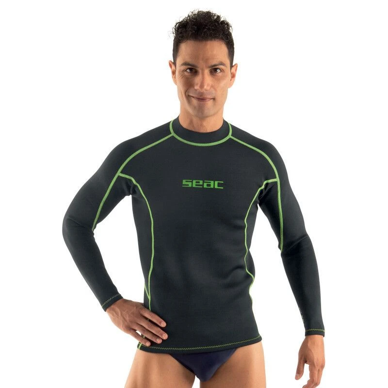 Lycra Néoprène ML Seac Fit Homme Noir 2mm 1 Lycra Néoprène ML Seac Fit Homme Noir 2mm