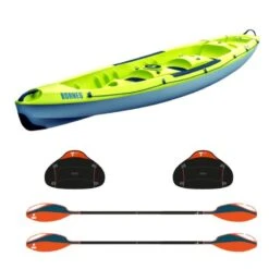 Pack Kayak Rigide Tahe Borneo Vert 1 / 2 Personnes -BEUCHAT Soldes Boutique pack kayak rigide tahe borneo vert 1 2 personnes 4