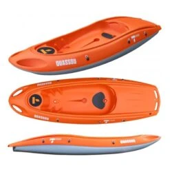Pack Kayak Rigide Tahe Ouassou Orange 1 Personne -BEUCHAT Soldes Boutique pack kayak rigide tahe ouassou orange 1 personne 4