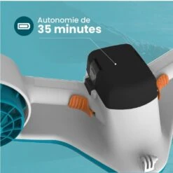 Pack Sea Scooter1 Batterie+ Masque + Sac Etanche -BEUCHAT Soldes Boutique pack sea scooter1 batterie masque sac etanche 2