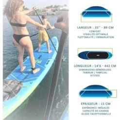 Paddle Gonflable WATTSUP WHALE 14'6" -BEUCHAT Soldes Boutique paddle gonflable wattsup whale 14 6 13