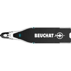 Palmes Chaussantes Carbon Beuchat Libeccio Elite Noir/Blanc