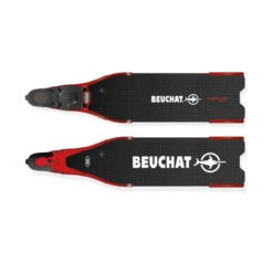 Palmes Chaussantes Carbon Beuchat Libeccio Elite Noir/Rouge -BEUCHAT Soldes Boutique palmes chaussantes carbon beuchat libeccio elite noir rouge 1