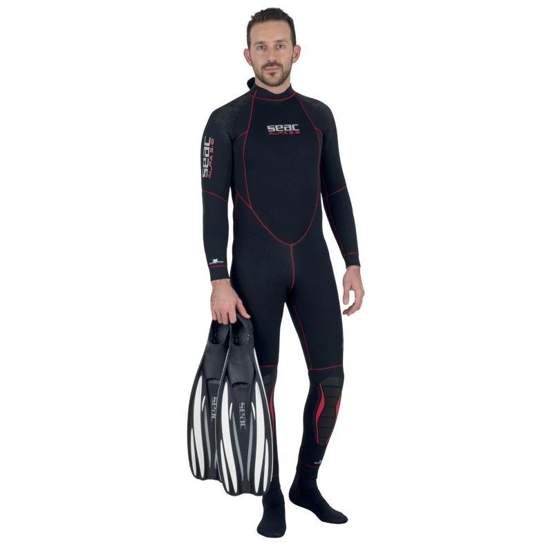 Palmes Chaussantes Seac F-100 Pro Blanche 4 Palmes Chaussantes Seac F-100 Pro Blanche – Image 4