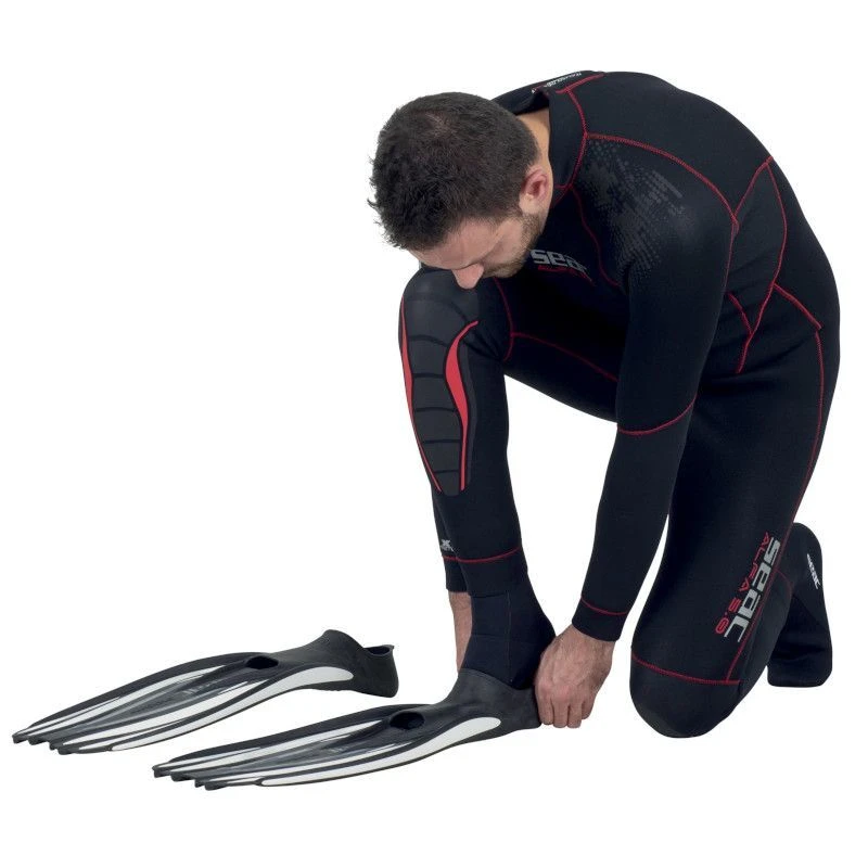 Palmes Chaussantes Seac F-100 Pro Blanche 5 Palmes Chaussantes Seac F-100 Pro Blanche – Image 5