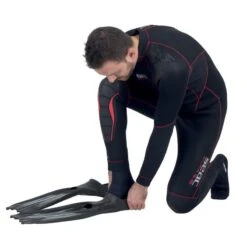 Palmes Chaussantes Seac F-100 Pro Noir -BEUCHAT Soldes Boutique palmes chaussantes seac f 100 pro noir 5