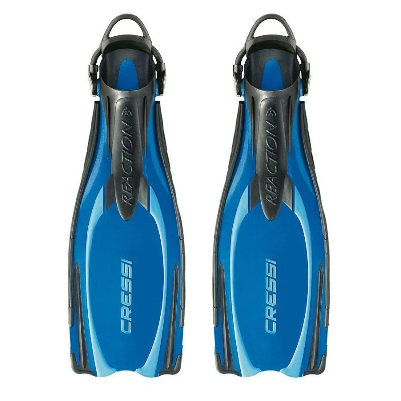 Palmes Réglables Cressi Reaction EBS Bleu 1 Palmes Réglables Cressi Reaction EBS Bleu