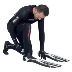 Palmes Réglables Seac Propulsion S Blanche -BEUCHAT Soldes Boutique palmes reglables seac propulsion s blanche 10