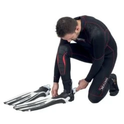 Palmes Réglables Seac Propulsion S Blanche -BEUCHAT Soldes Boutique palmes reglables seac propulsion s blanche 5