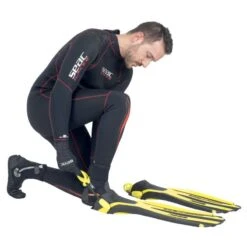 Palmes Réglables Seac Propulsion S Jaune -BEUCHAT Soldes Boutique palmes reglables seac propulsion s jaune 7