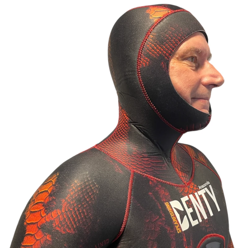 Pantalon Chasse Denty Spearfishing Anaconda Rouge 7mm 3 Pantalon Chasse Denty Spearfishing Anaconda Rouge 7mm – Image 3