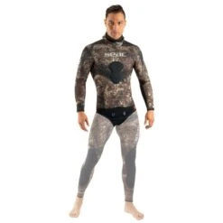 Pantalon De Chasse Seac Ghost Marron 7mm -BEUCHAT Soldes Boutique pantalon de chasse sous marine seac ghost marron 7mm 7