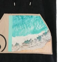 Poncho Surf Wave Hawaii Avec Zip Ericeira -BEUCHAT Soldes Boutique poncho surf wave hawaii avec zip dusty 8