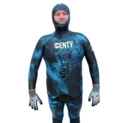 Veste Chasse Denty Spearfishing Anaconda Bleu 3mm -BEUCHAT Soldes Boutique veste chasse denty spearfishing anaconda bleu 3mm 4