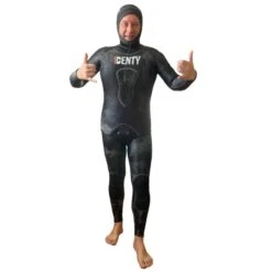 Veste Chasse Denty Spearfishing Anaconda Gris 5mm