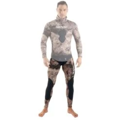 Veste De Chasse Seac Gannet Marron 3mm -BEUCHAT Soldes Boutique veste de chasse sous marine seac gannet marron 3mm 5